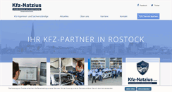 Desktop Screenshot of kfz-natzius.de